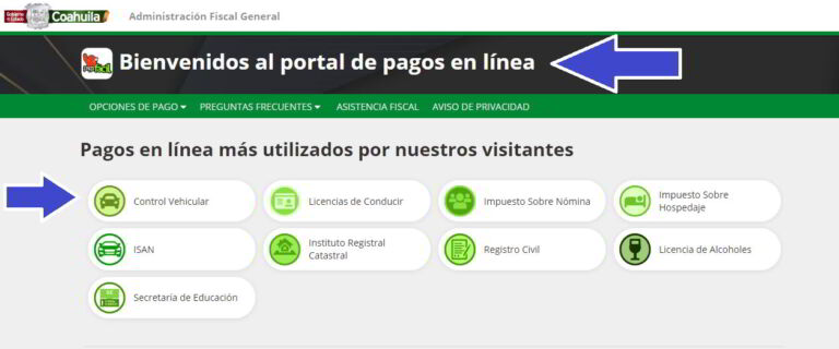 PagaFacil Cómo hacer un pago de nómina de control vehicular con Pagafacil