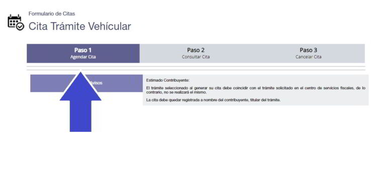 Cita de Reemplacamiento Cómo tramitar una cita para el reemplacamiento de un automóvil