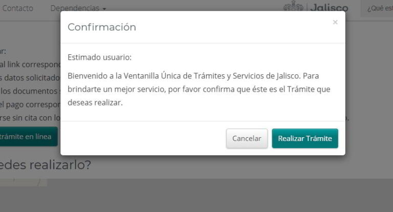 Cedula Profesional Jalisco Confirmar tramite